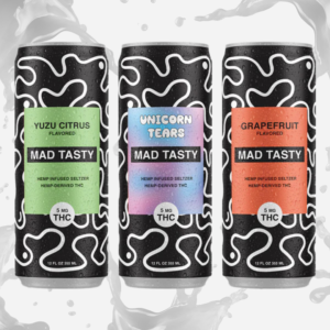 <b>MAD TASTY</b> • THC Seltzer Variety Pack