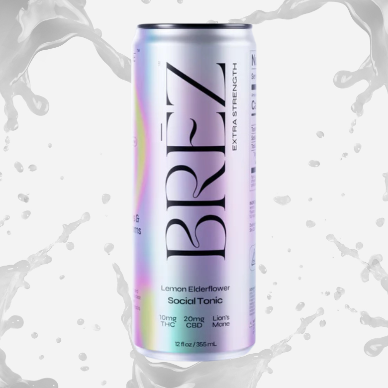 <b>BREZ</b> • OG Extra Strength Lemon Elderflower Social Tonic