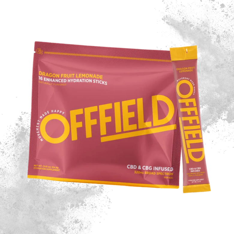 <b>OFFFIELD</b> <br><span style="font-size: 80%">Dragon Fruit Lemonade Enhanced Hydration Mix</span>