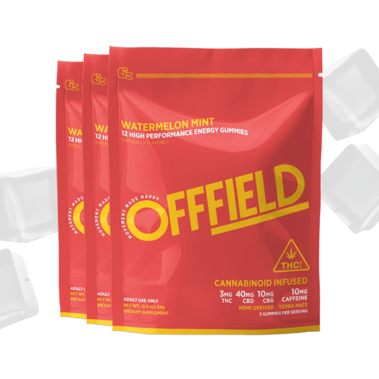 <b>Offfield</b> • Watermelon Mint High Performance Energy Gummies