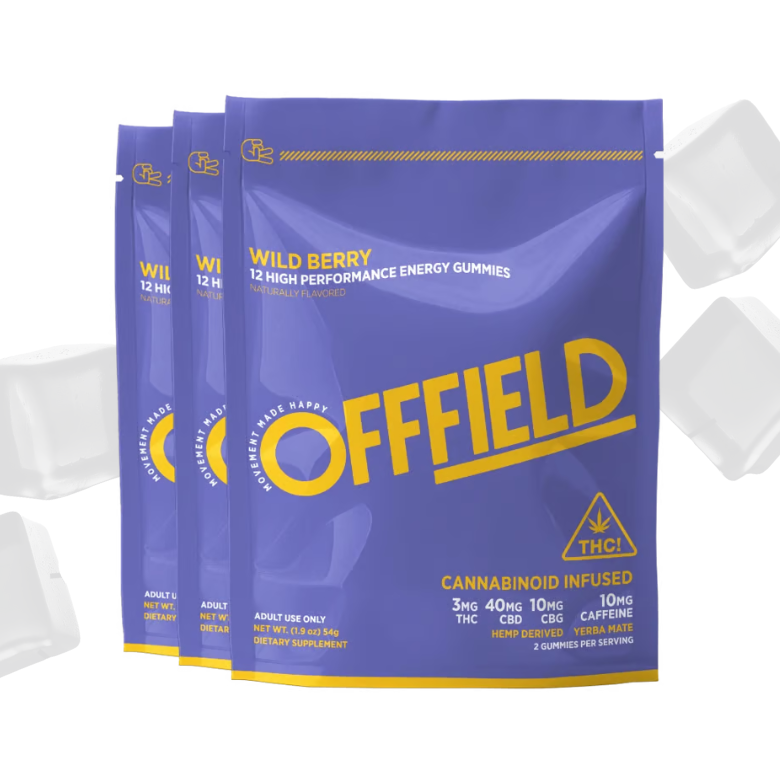 <b>OFFFIELD</b> • Wild Berry High Performance Energy Gummies