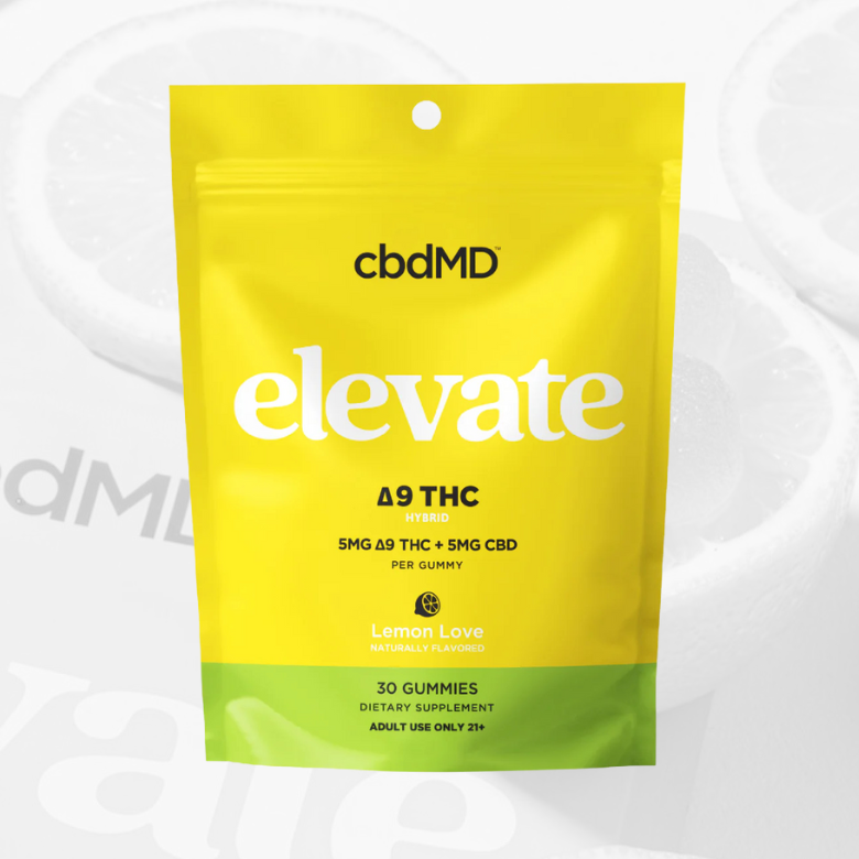 <b>cbdMD</b> • Delta 9 THC Elevate Gummies