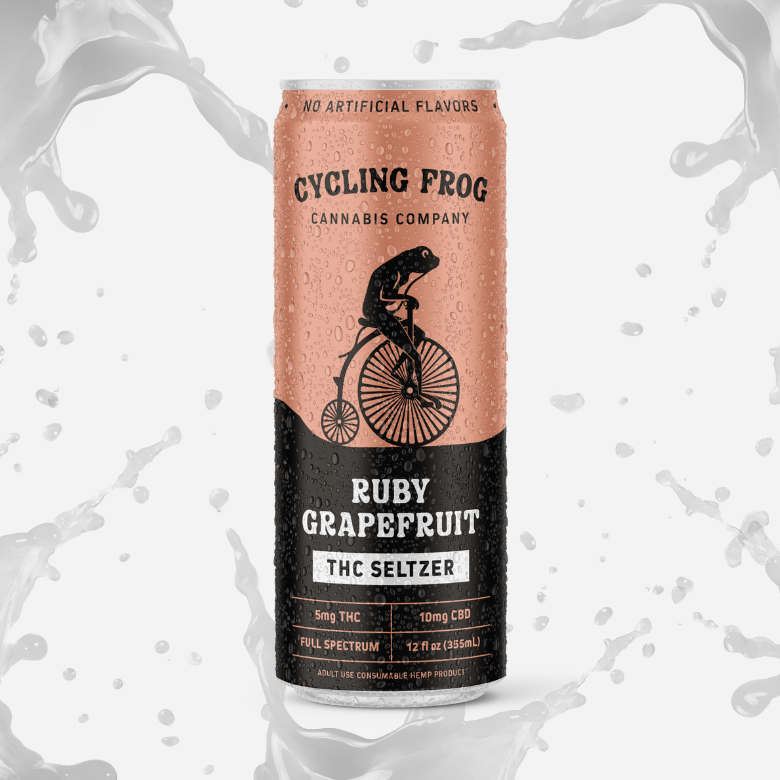 <b>Cycling Frog</b> • Ruby Grapefruit THC Seltzer