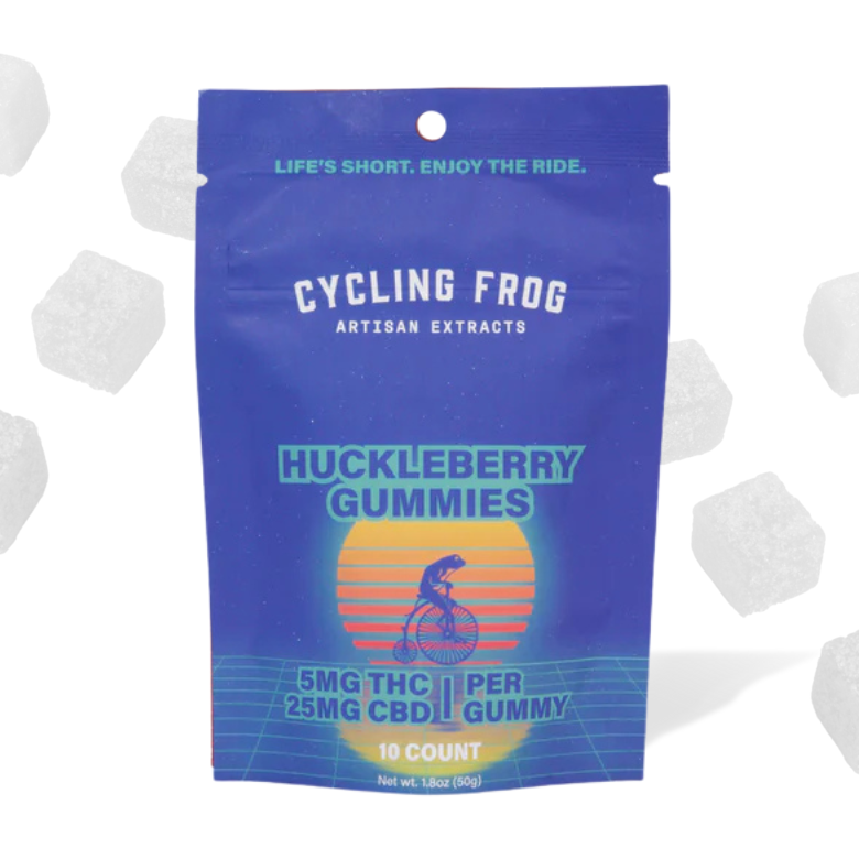<b>Cycling Frog</b> • Huckleberry THC Gummies