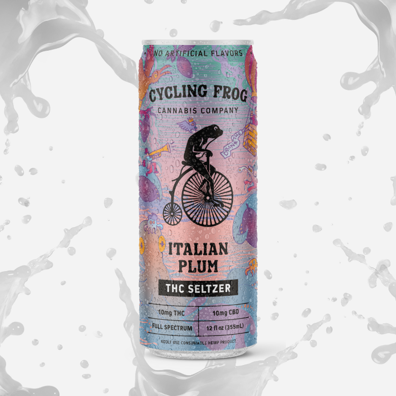 <b>Cycling Frog</b> • Italian Plum THC Seltzer