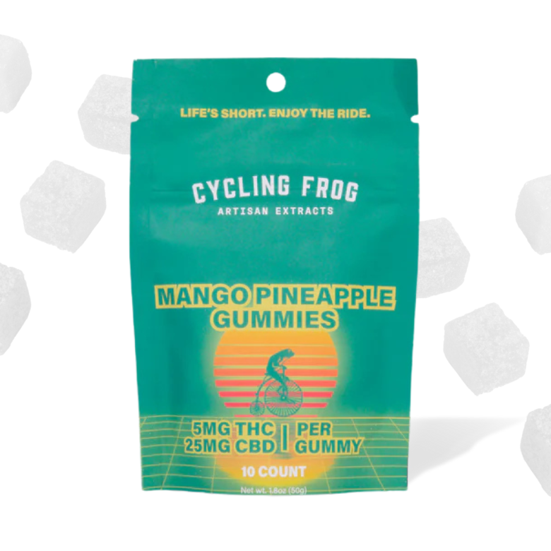 <b>Cycling Frog</b> • Mango Pineapple THC Gummies