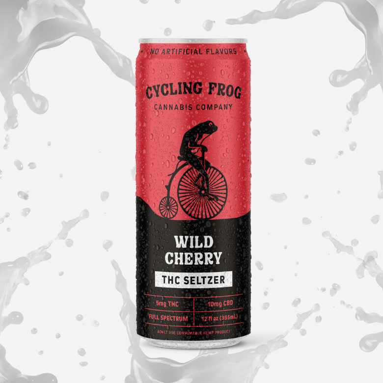 <b>Cycling Frog</b> • Wild Cherry THC Seltzer