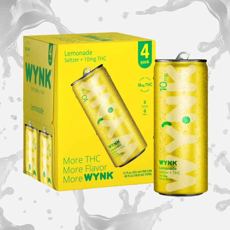 <b>Wynk</b> • Lemonade Seltzer + THC