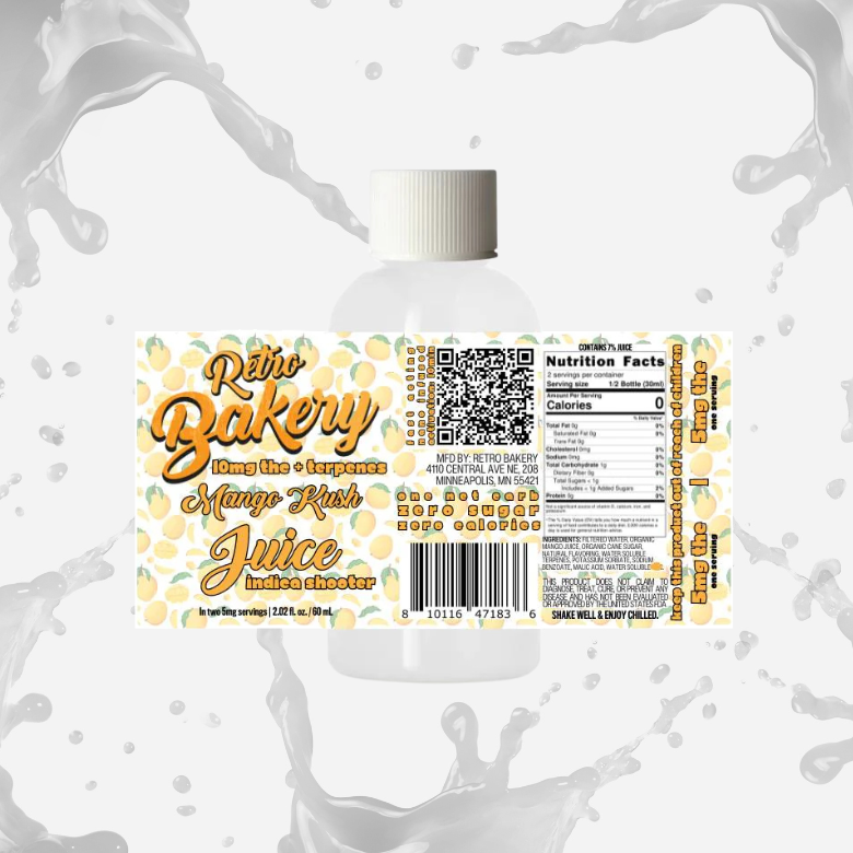 <b>Retro Bakery</b> • Mango Kush Juice Shot (Indica)