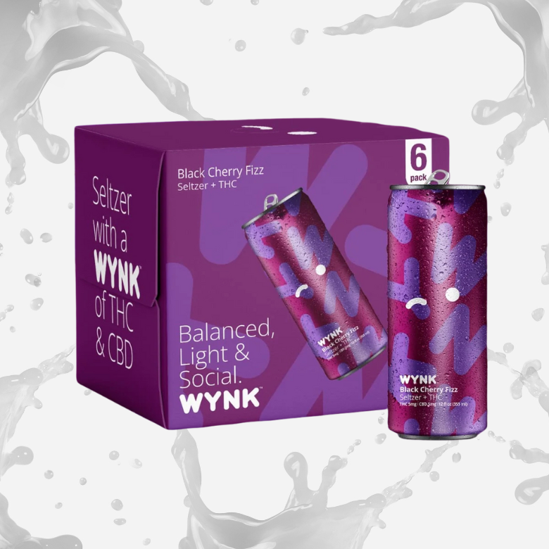 <b>Wynk</b> • Black Cherry Fizz Seltzer + THC