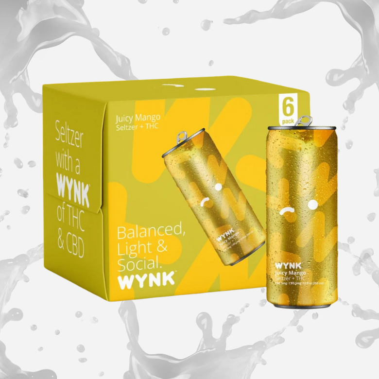 <b>Wynk</b> • Juicy Mango Seltzer + THC