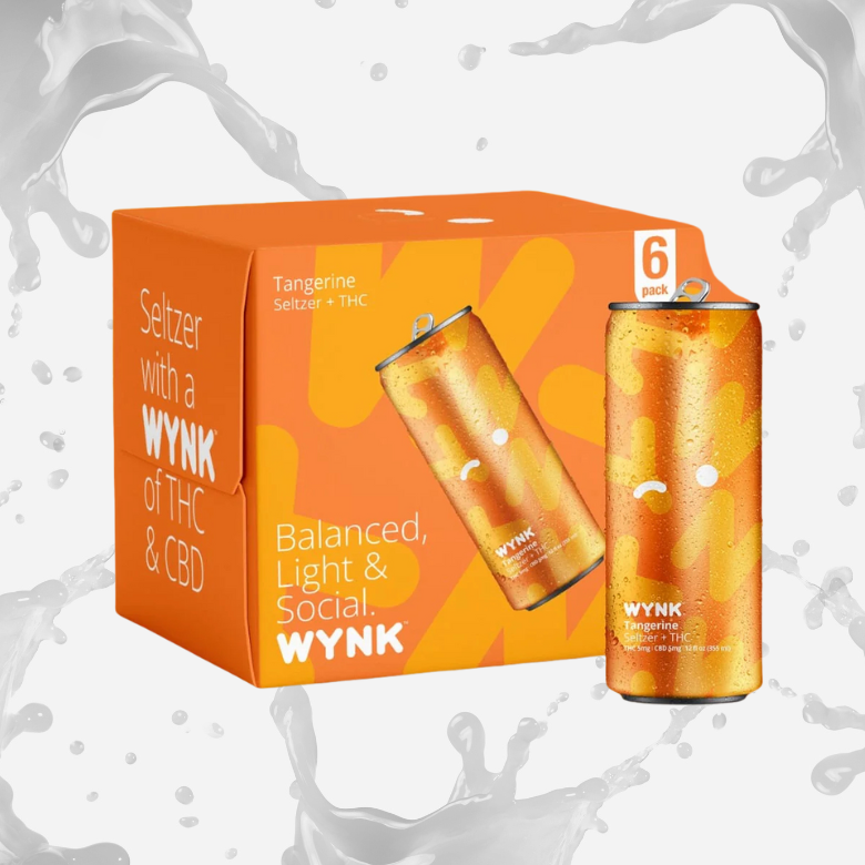 <b>Wynk</b> • Tangerine Seltzer + THC